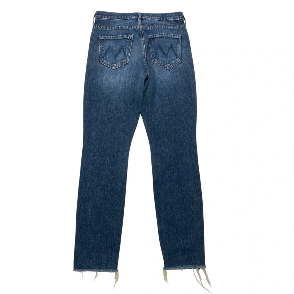MOTHER The Stunner Fray Jeans 27 Blue